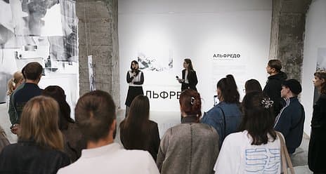 Открытие выставки «Альфредо» художницы Лолиты Моисцрапишвили