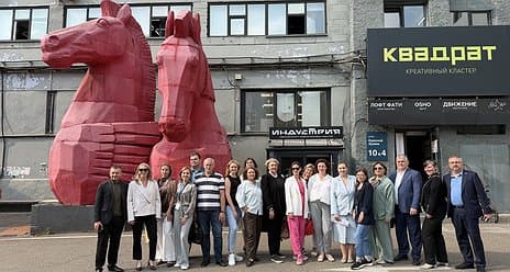 Для гостей Красноярска состоялась экскурсия по креативному кластеру