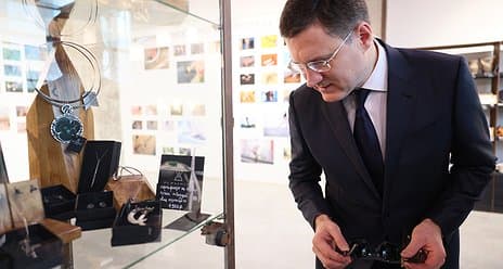Александр Новак побывал в креативном кластере «Квадрат»